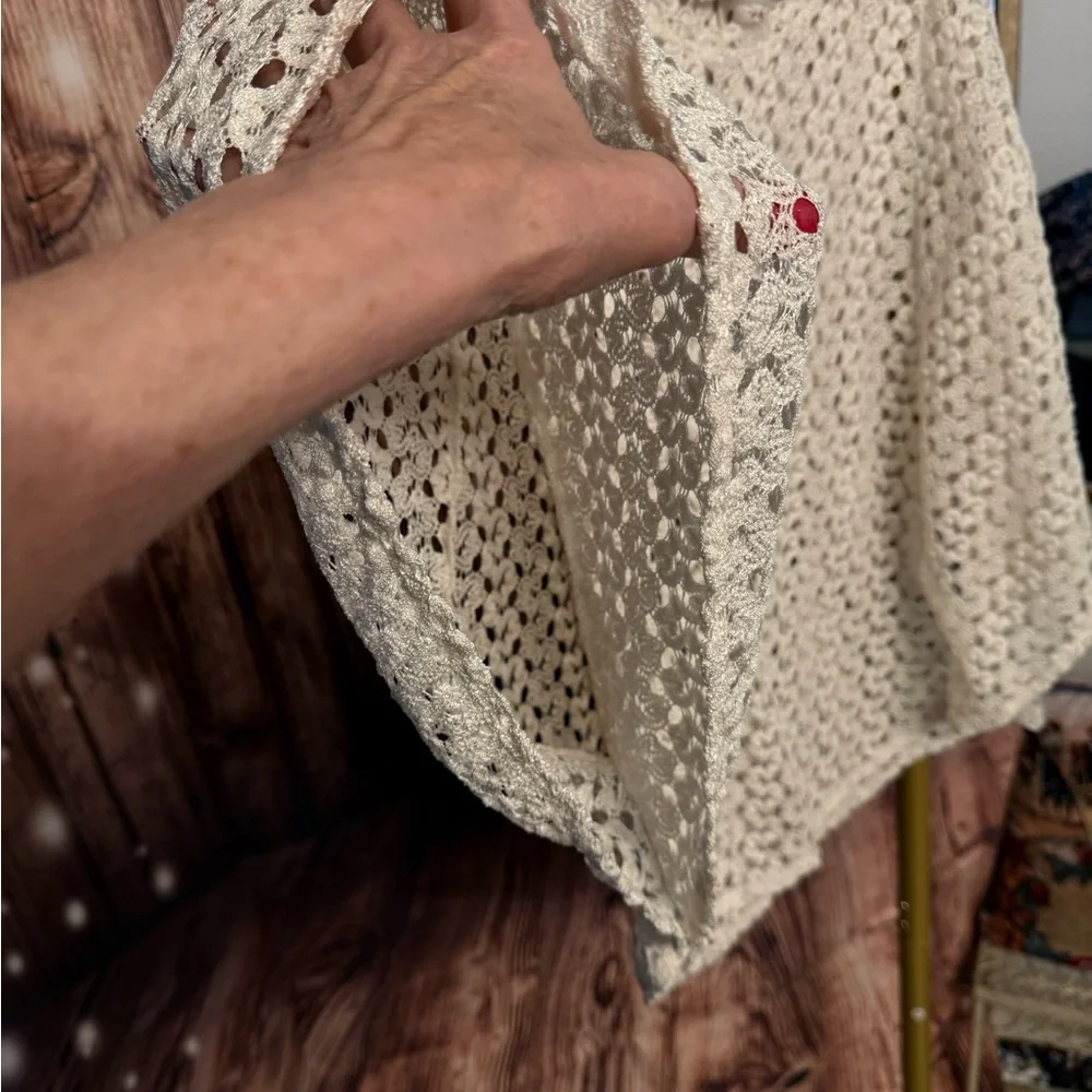 Dressbarn Cream Knit Blouse - Picture 5 of 6